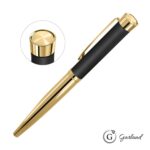Custom Garland® Executive Cust Emblem Monogram Rollerball Pen-Gold - 6