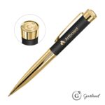 Custom Garland® Executive Emblem Monogram Twist Pen - Gold - 2