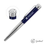 Custom Garland® Executive Monogram Empire Felt Tip Pen - Chrome - 2