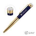 Custom Garland® Executive Monogram Rollerball Pen - Gold - 2