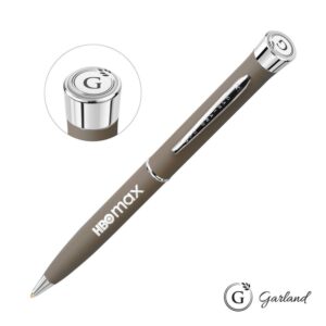 Custom Garland® Freedom Ballpoint Pen - Chrome Accent