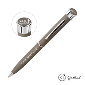 Custom Garland® Freedom Custom Ballpoint Pen - Chrome Accent