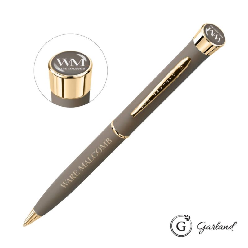 Garland®-Freedom-Custom-Ballpoint-Pen-Gold-Accent-GAR114-BGC Custom Garland® Freedom Custom Ballpoint Pen - Gold Accent