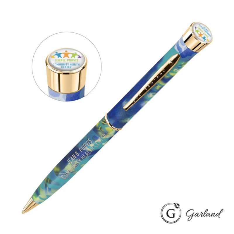 Custom Garland® Liberty Custom Ballpoint Pen - Gold - 3