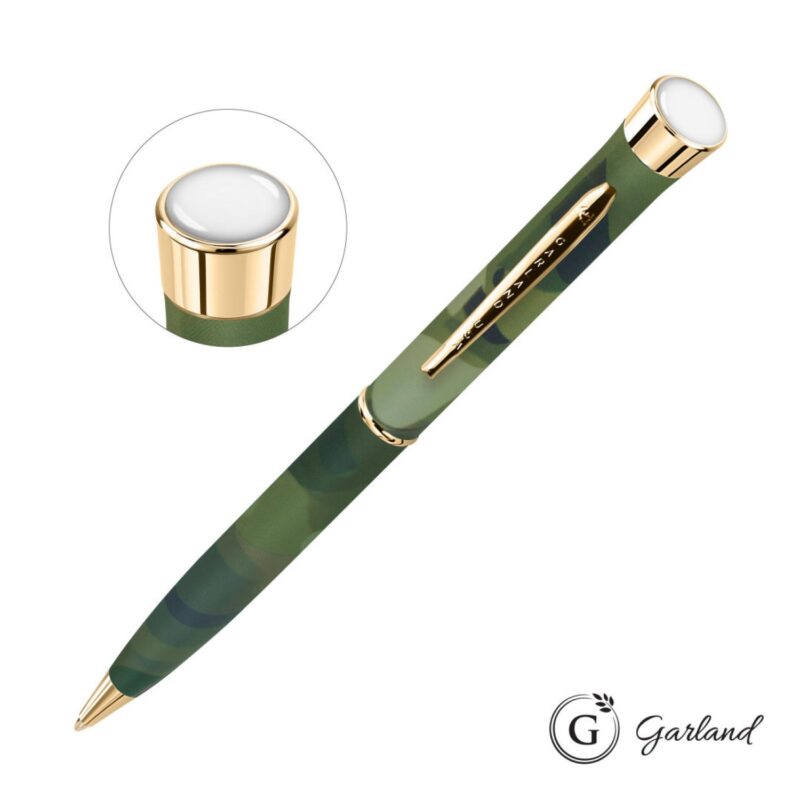 Custom Garland® Liberty Custom Ballpoint Pen - Gold - 4