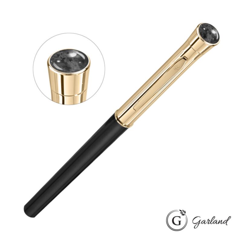 Custom Garland® Monogram Aura Rollerball Pen - Gold - 5