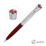 Custom Garland® Monogram Aura Twist Ballpoint Pen - Chrome - 7