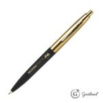 Custom Garland® Monument Ballpoint Clicker Pen - Gold Accent