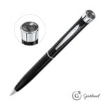 Custom Garland® Patriot Aura Ballpoint Twist Pen - Chrome Accent - 5