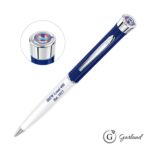 Custom Garland® Patriot Custom Ballpoint Twist Pen - Chrome Accent - 2