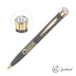 Custom Garland® Recycled Ballpoint Twist Pen - Gold Accent - 2