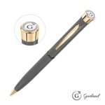 Custom Garland® Recycled Ballpoint Twist Pen - Gold Accent - 7