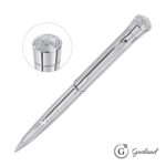 Custom Garland® Signature Custom Emblem Twist Pen - Chrome