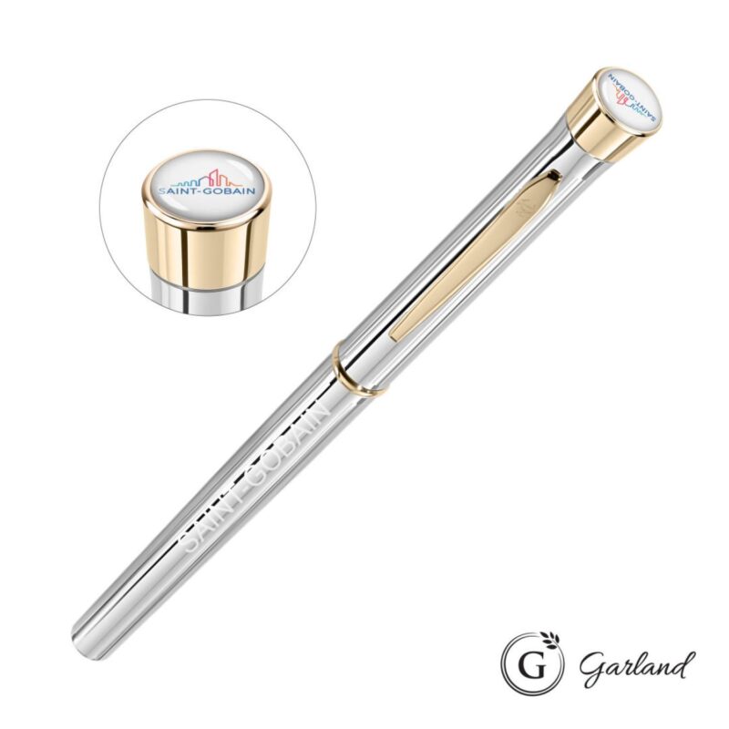 Custom Garland® Signature Custom Rollerball Pen - Chrome - 2
