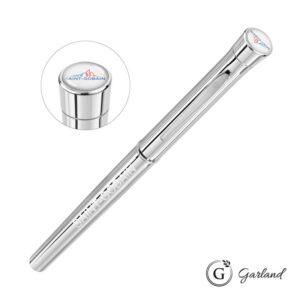Custom Garland® Signature Custom Rollerball Pen - Chrome