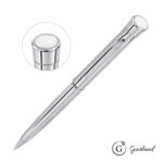 Custom Garland® Signature Custom Twist Ballpoint Pen - Chrome - 3