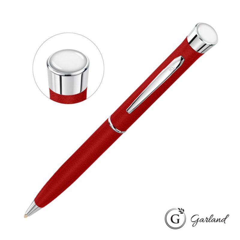 Custom Garland® Tactical Custom Textured Twist Pen - Chrome - 6