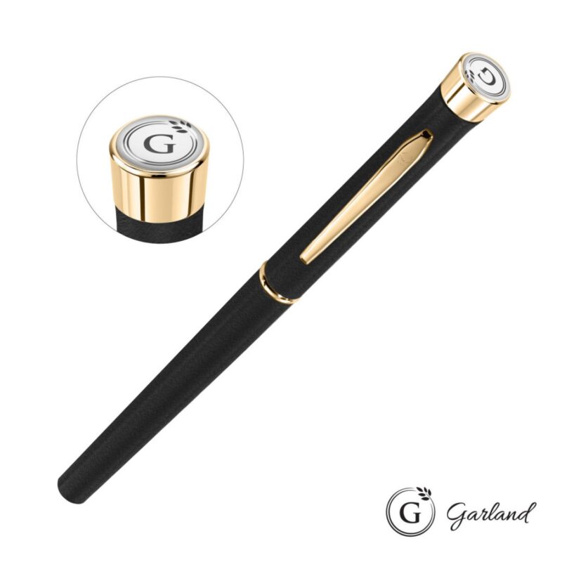 Custom Garland® Tactical Textured Rollerball Pen - Gold - 4