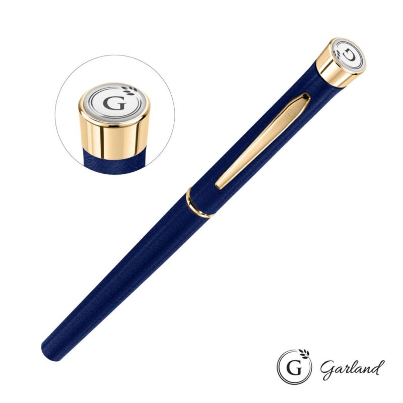 Custom Garland® Tactical Textured Rollerball Pen - Gold - 5