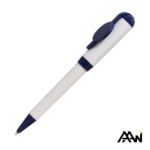 Custom Jumbo VividPrint™ Billboard Twist White Pen - Colored Accent - 6