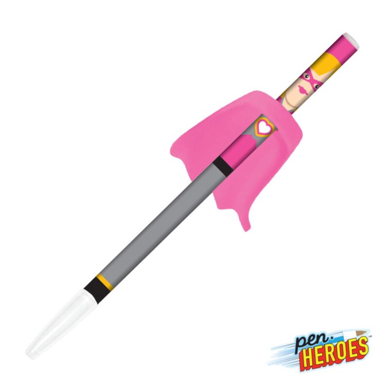 Custom Pen Heroes™ Superhero Series Female w/Cape Pen - 1