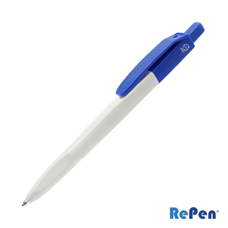 Custom RePen® Squared Opaque Clicker rPET Pen - 6