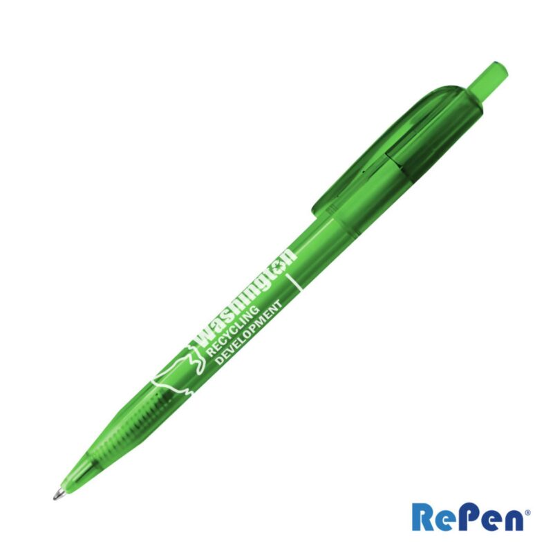 Custom RePen® Translucent Clicker rPET Pen