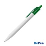 Custom RePen® White Clicker rPET Pen - 6