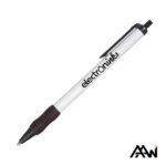 Custom Value Slim Grip Pen w/Glossy Barrel & Matte Colored Trim