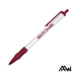 Custom Value Slim Grip Pen w/Glossy Barrel & Matte Colored Trim - 5