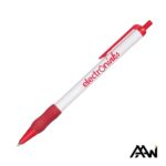 Custom Value Slim Grip Pen w/Glossy Barrel & Matte Colored Trim - 8