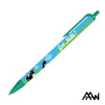 Custom Value Slim Vividprint™ Pen w/Matte Trim - 4