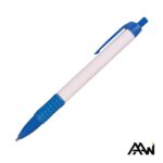 Custom Widebody Grip Pen Glossy White Barrel - Matte - 9