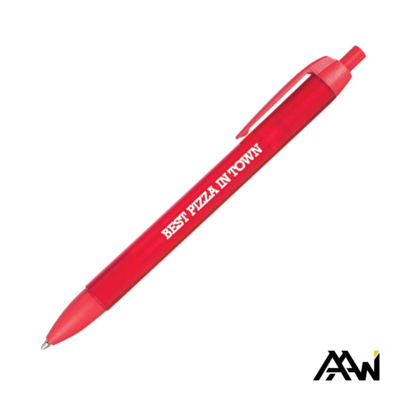 Custom Widebody Pen w/Translucent Barrel - Matte Colored Accent - 6