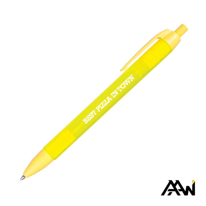 Custom Widebody Pen w/Translucent Barrel - Matte Colored Accent - 7