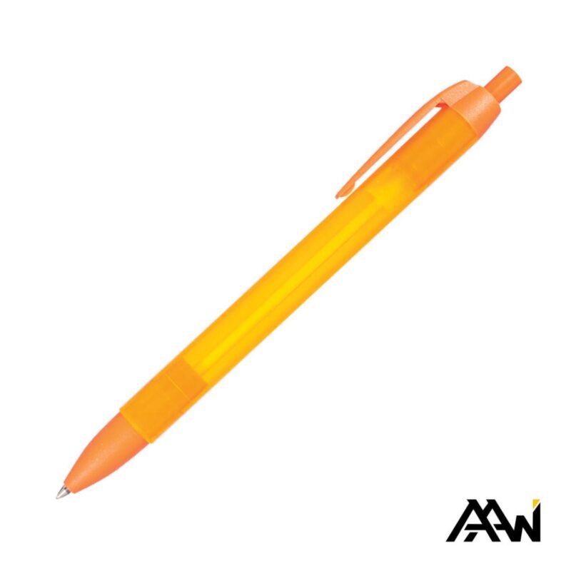 Custom Widebody Pen w/Translucent Barrel - Matte Colored Accent - 9