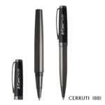 Custom Cerruti 1881® Hamilton Ballpoint Pen & Rollerball Pen Set - 2