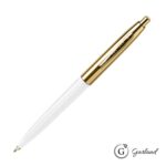 Custom Garland® Monument Ballpoint Clicker Pen - Gold Accent - 7