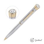 Custom Garland® Signature Twist Ballpoint Pen - Chrome - 5