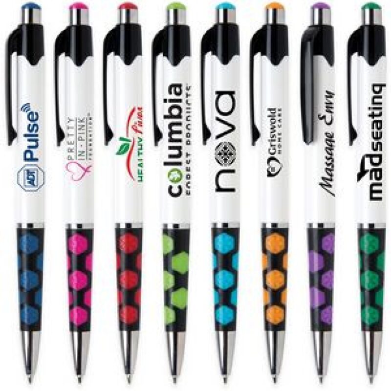 Custom Mardi Gras® Hex Pen (Pat #D709