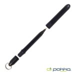 Custom Pokka® Pocket Pen w/Dock & Chrome Keyring - 1