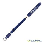 Custom Pokka® Pocket Pen w/Dock & Chrome Keyring - 2