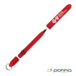 Custom Pokka® Pocket Pen w/Dock & Chrome Keyring - 5