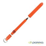 Custom Pokka® Pocket Pen w/Dock & Chrome Keyring - 8
