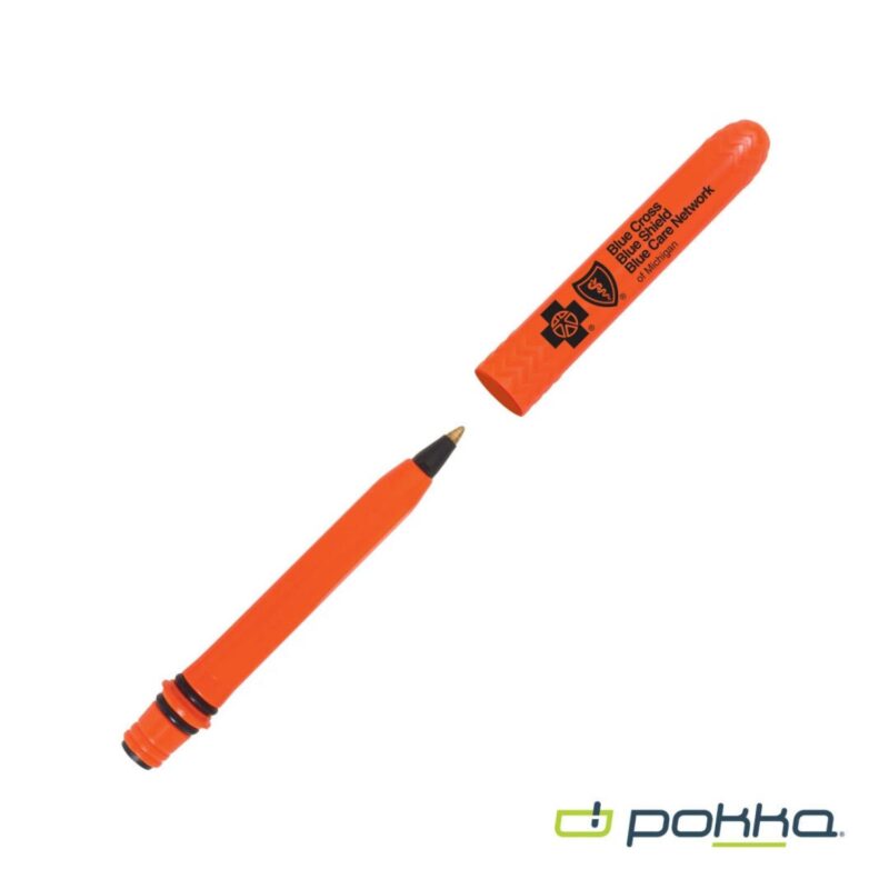 Custom Pokka® Pocket Pen in Tin Box - 4