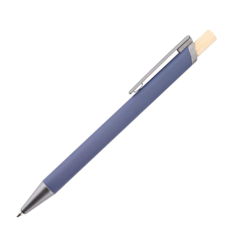 Custom Shearwater Ballpoint Pen w/Bamboo Clicker - 9
