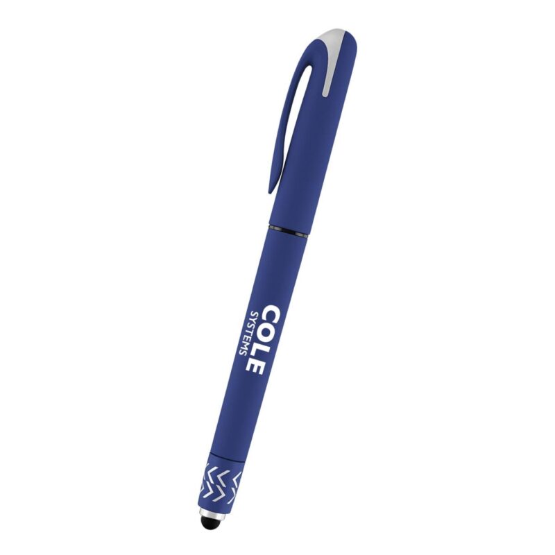 Custom Spin Top Gel Pen With Stylus - 5