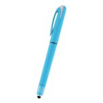 Custom Spin Top Gel Pen With Stylus - 9