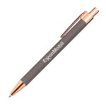 Custom Avison Clicker Ballpoint Pen w/Rose Gold Accents - 4