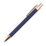 Custom Avison Clicker Ballpoint Pen w/Rose Gold Accents - 7